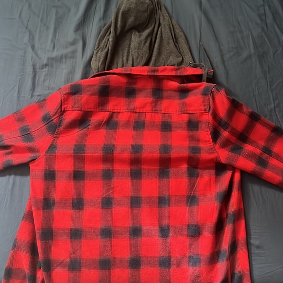 Hooded Flannel - Picture 3 of 3